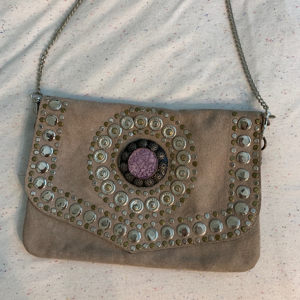 Moroccan (from Morocco) Beaded Crossbody Bag - Picture 2 of 7